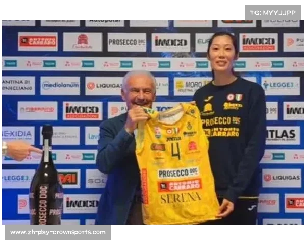 朱婷助力科内利亚诺夺意甲女排冠军 完成三大联赛冠军梦想